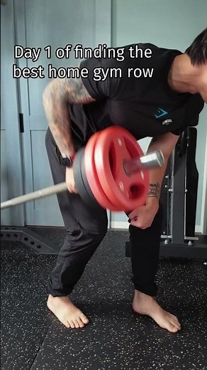 why single arm landmine rows hit different #backworkout #homegymgains