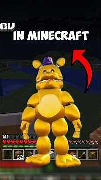 You Can’t Escape Fast Fredbear… #Minecraft #fastfredbearmod #minecrafthorrormods #shorts
