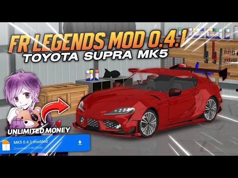 FR Legends Mod Apk v0.4.1 Unlimited Money - FR Legends Mod Toyota Supra MK5 No Password