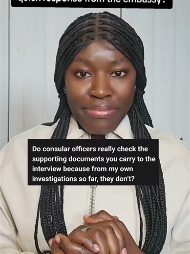 Understanding Visa Interview Document Verification