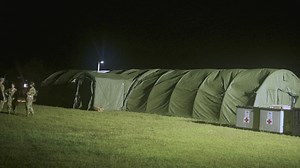 B-roll: Service members participate in casualty evacuation exercise during Valiant Shield 24