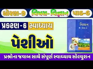 std 9 vigyan ch 6 swadhyay | dhoran 9 vigyan path 6 swadhyay | std 9 science ch 6 swadhyay 2025