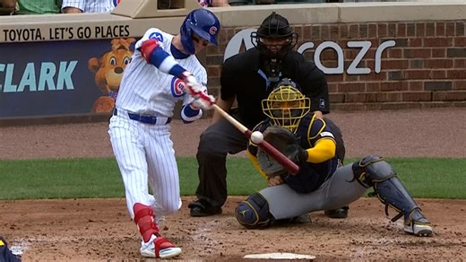 Crow-Armstrong se embasa con doblete