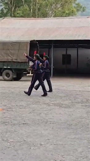 Dress code: Heroism and honor 🛡️👔 #ncc #army #drill