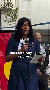 39 reactions · 6 comments | Australian House of Representatives candidate Samantha Ratnam declared that the community refuses to back political parties complicit in genocide, emphasizing their support for Palestine and the pursuit of justice through their vote✌ | Palestine | Facebook