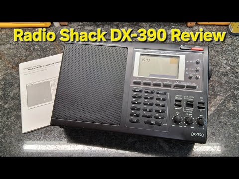 Radio Shack DX-390 Shortwave Radio Review #shortwaveradio