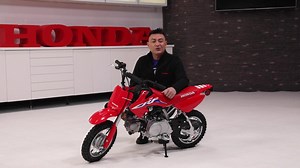 Get them started right on the Honda CRF50F https://motorcycle.honda.ca/special-offers #Honda #CRF #Dirtbike #CRF50 #Startyoung #StartOnAHonda | Honda Motorcycles Canada