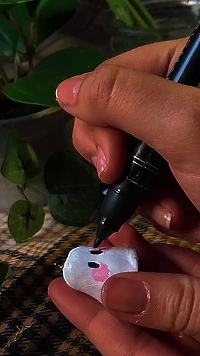 DIY Ghost Keychain Tutorial for Halloween