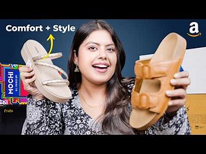 Best *COMFORTABLE* Sandals For Women/Girls 🌸 Amazon Footwear Haul Review 2026 By Priya Pandey