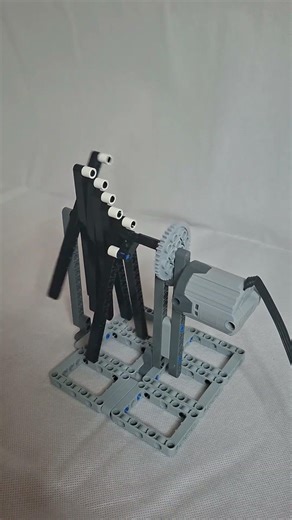 Zylo Kinetic Sculpture build out of Lego! #lego #kinetic
