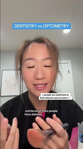 eyeballs vs teeth 🦷👀 BATTLE OF THE PROFESSIONS DENTISTRY VS OPTOMETRY which career path would you