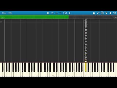 Pink Floyd - Echoes Piano Tutorial - Synthesia How to play