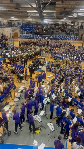 Wow! Thank you for a GREAT OW Area Concert! All the Bands sounded fantastic and the gym was BOOMING! Please enjoy a snippet of the OW Fight Song, played by over 600 awesome band students! | Olathe West Band