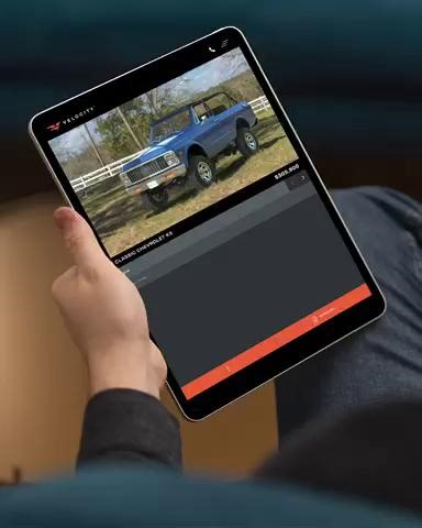 Velocity on Instagram: "Go ahead. Dream a little. Every great restoration starts with an idea, and now you can see yours come to life! Velocity's all-new Classic Chevy Truck configurator tool lets you design and tweak (or just daydream about) your ideal 1967-72 Chevy K10 or 1969-72 Chevy K5 Blazer. Chase something timeless, or see where your curiosity takes you. Visit our Website and click "BUILD" under the vehicle you want to see - and configure to your heart's content! #builtbyvelocity"