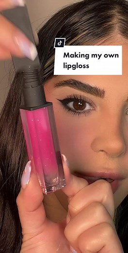 DIY Clear Glitter Lip Gloss Tutorial