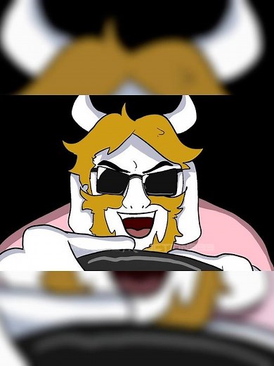 ASGORE - BERGENTRÜCK | Re-Animated | #undertale #deltarune #animation #memes #shorts