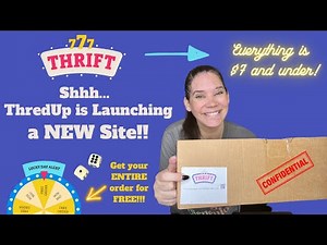 THREDUP IS LAUNCHING NEW CONSIGNMENT SHOP - 777 Thrift! Everything is $7 & Under + WIN a FREE Order!