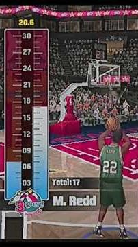 M.Redd vs Agent 0 3 pt shootout NBA Live 07