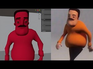 Hello Neighbor DevGamm - ORIGINAL Blender Animation