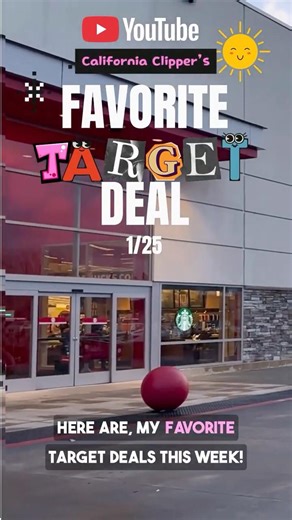 Favorite Target Deals This Week 1/25