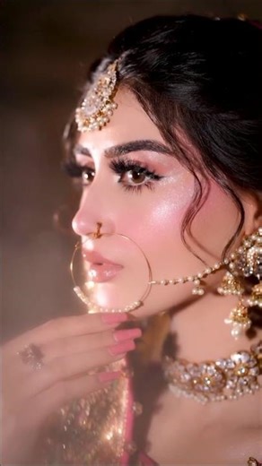 beautiful bride look ❤️ #viralshort #weddingdress #makeuptutorial