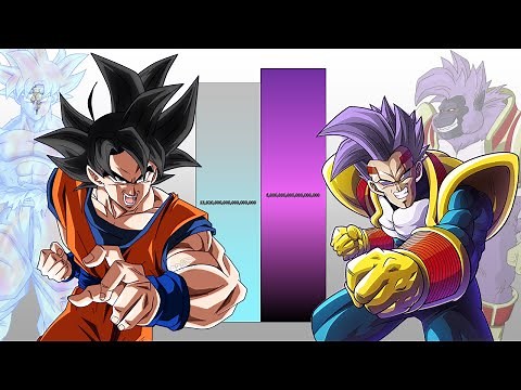 Goku VS Baby Vegeta POWER LEVELS Over The Years All Forms (DB/DBZ/DBGT/SDBH)