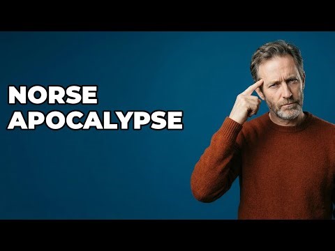 How do Norse myths describe the gods' destruction?