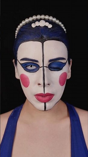 "Ballora's Enchanting Makeup 🩰💜 | FNAF Cosplay Tutorial"