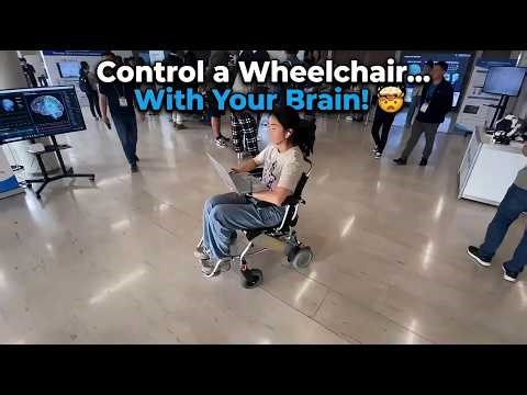 Neuro-Control Wheelchair Demo | Move with Thoughts & Facial Cues!