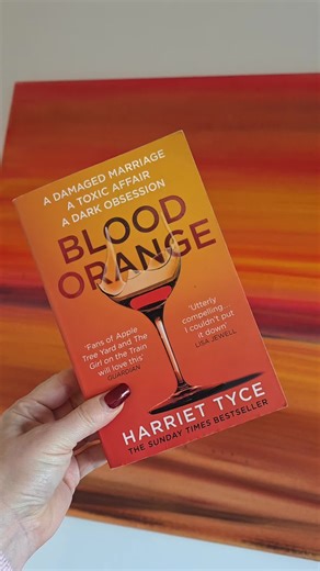 Next Book Blood Orange 🍊 by @Harriet Tyce - Traitors s4 So looking forward to this!! #bookreview #booktokuk #reading #thrillerbooks #nextbook
