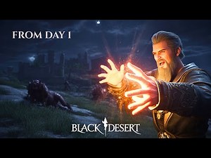 Black Desert Online – Wizard Cinematics & Gameplay "From Day 1"