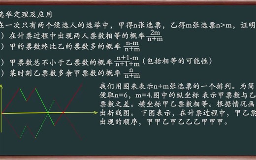 选举中的概率问题