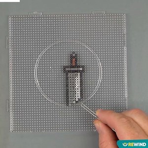 18K views · 45 reactions | DIY: Pixel Art Jewelry With Perler Beads | Rewind | Facebook