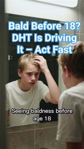 Bald Before 18? DHT Is Driving It – Act Fast