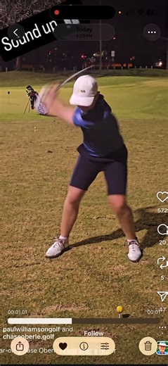 263K views · 972 reactions | @chaseoberle.golf and @paulwilliamsongolf thanks for sharing! Check out my video on footwork at rotaryswing.com | RotarySwing.com | Facebook