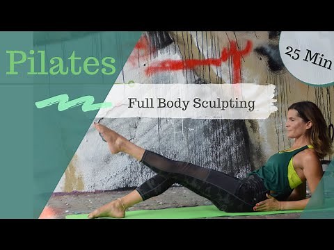 Pilates [Deutsch] Ganzkörper Training | 25 Min. Anfänger bis Mittelstufe