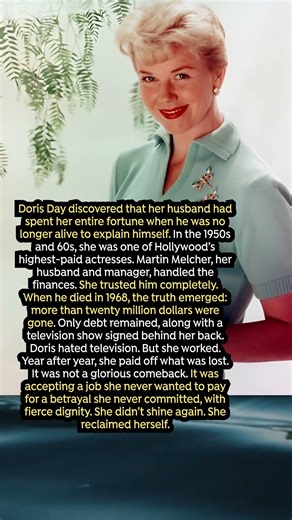 Doris Day’s Husband Spent Her Entire Fortune