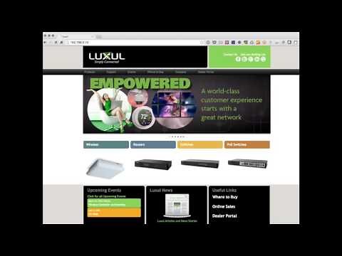 Luxul How To: Reset Standalone AP