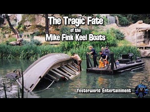 Yesterworld: The Tragic Fate of Disneyland's Mike Fink Keel Boats - Yesterworld Attractions