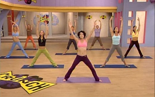 Crunch - Super slim down Pilates Yoga blend workout