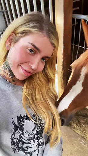 Just a psychotic TS girl on a farm 🥰