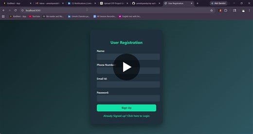 #java #springboot #backenddevelopment #authentication #otp #github #opentowork #learningjourney | Umesh Chandra panda