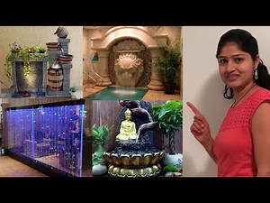 Top 100 Waterfall Features Design Ideas | Indoor Waterfall Fountain | Water Fountain Designs Ideas