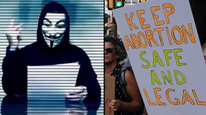 Anonymous Sends Warning To US Supreme Court About Overturning Landmark Abortion Ruling