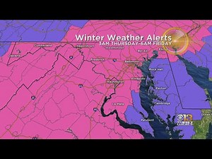 WJZ Weather Team Has Your Early Thursday Morning Forecast