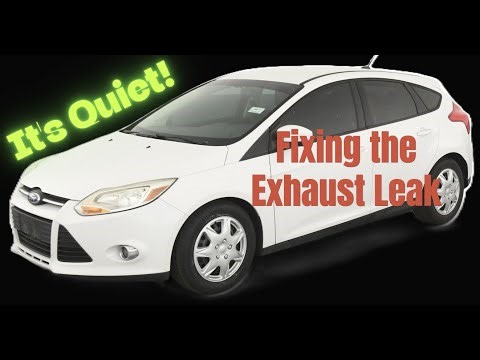 Fixing an Exhaust Leak on a 2012 Ford Foucs SEL