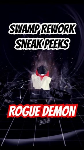 SWAMP REWORK SNEAK PEEK | ROGUE DEMON #roblox #anime #demon #roguedemon #swamp #demonslayer #fyp #fy
