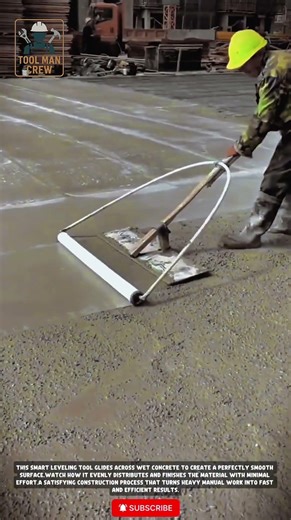 Stop Manual Leveling! This Tool Makes Concrete Work Effortless