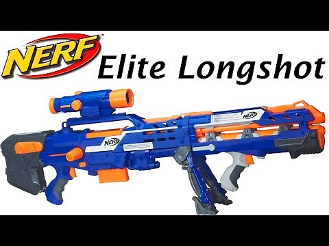 Nerf N-Strike Elite Longshot CS-6 Unboxing and Review
