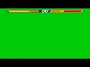TEKKEN LIFE BAR GREEN SCREEN